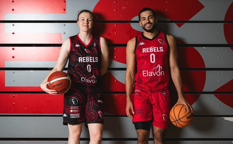 Essex Rebels basketball players